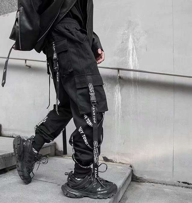 パンクファッション  パンクストリート系カーゴパンツ