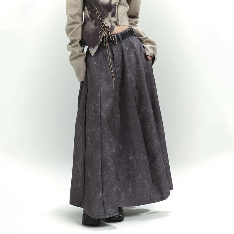 パンクファッション パンク風マキシスカート