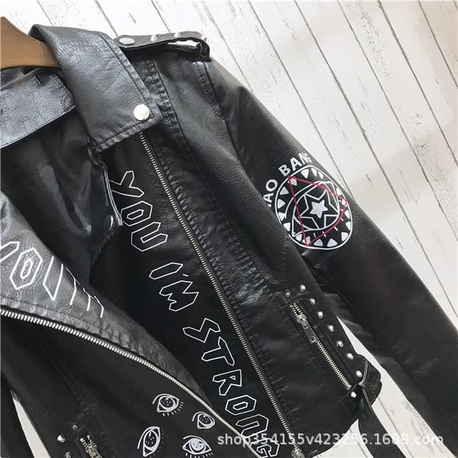 パンクファッション アナーキーライダース革ジャン